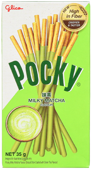 Bánh que Pocky trà xanh matcha 35g