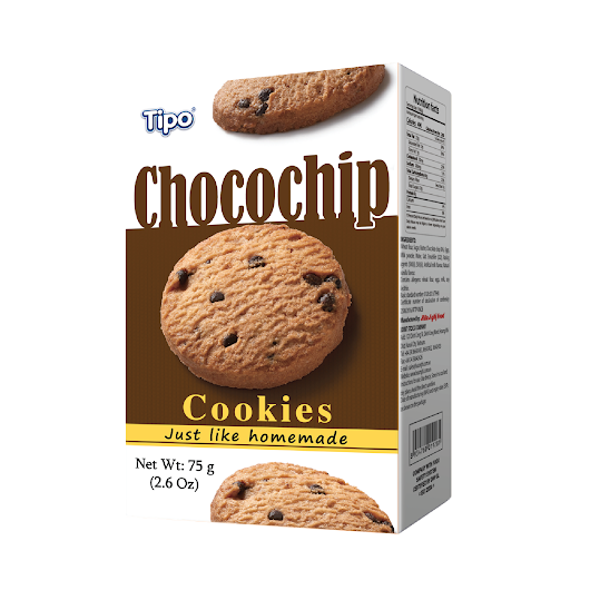 Bánh Tipo cookies chocochip 75g
