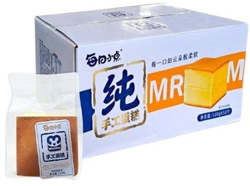 Bánh bông lan vuông MrxDim 120g