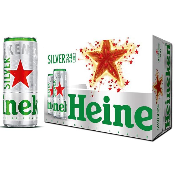 Bia Heineken silver 24x330ml