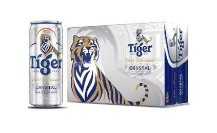 Bia Tiger Crystal 24x330ml