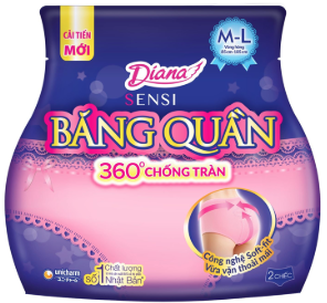 BVS Diana đêm quần 2 miếng M-L