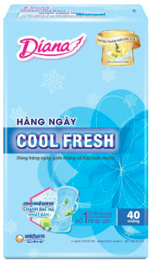 BVS Diana hàng ngày Sensi CoolFresh 40 miếng