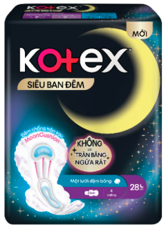 BVS Kotex style đêm 28cm 4 miếng