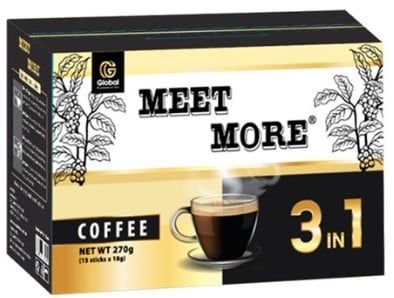 Cà phê hòa tan 3in1 Meet More 15x18g