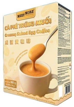 Cà phê trứng muối Meet More 10x18g