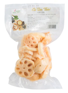 Củ sen tươi cắt lát Senta (250G)