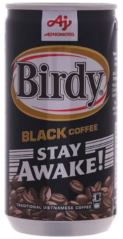Cafe đen Birdy 170ml
