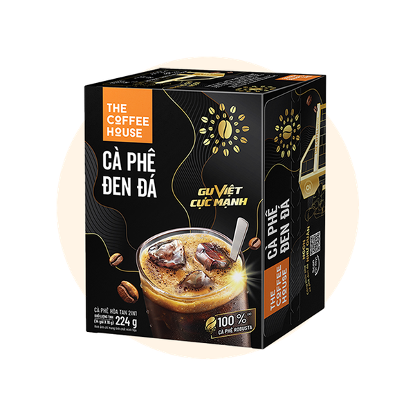 Cafe đen đá The Coffee House 14x16g