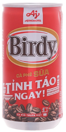 Cafe sữa Birdy 170ml