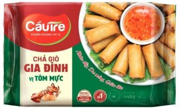 Chả giò gia đình tôm mực Cầu Tre 440g