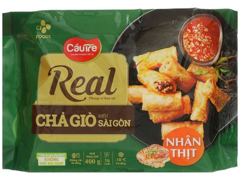 Chả giò Real thịt Cầu Tre 400g
