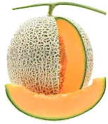 Dưa lưới tròn giống Nhật ruột cam kg