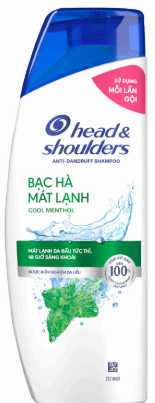 Dầu gội Head&Shoulder sạch gàu bạc hà 170ml