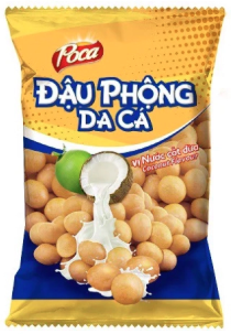 Đậu phộng da cá cốt dừa Poca 28g