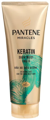Dầu xả Pantene suôn mượt óng ả 300ml