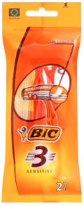 Dao cạo râu BIC 3 lưỡi 2 cây + 1