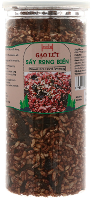Gạo lứt sấy rong biển Hachi 230g