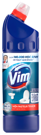 Gel tẩy toilet Vim 880ml
