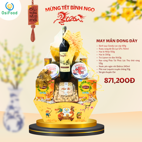 Giỏ Quà May Mắn Đong Đầy