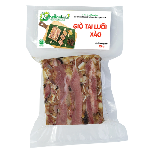 Giò tai lưỡi xào 250g