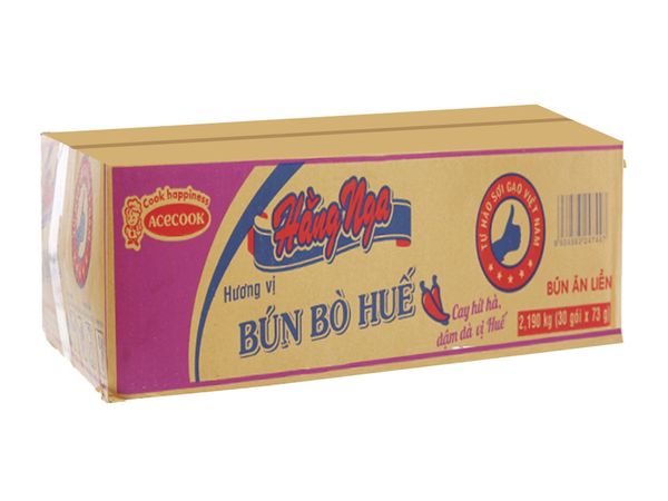 Hằng Nga - Bún Bò Huế thùng 30 gói