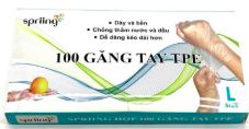 Hộp 100 găng tay Spriing TPE
