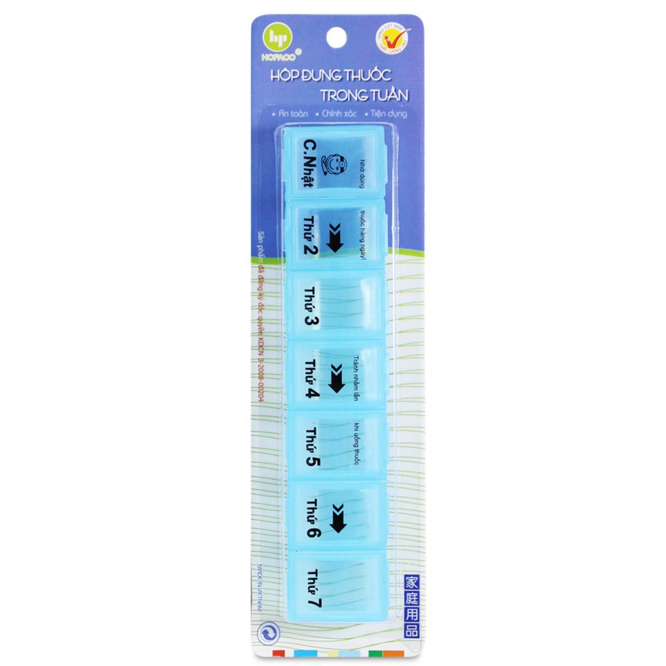 Hộp thuốc 7 ngày HPG63