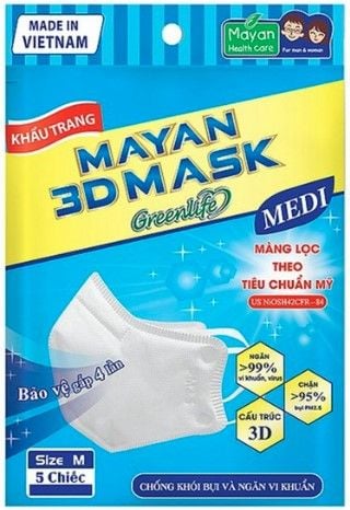 Khẩu trang Mayan 3D Mask Medi