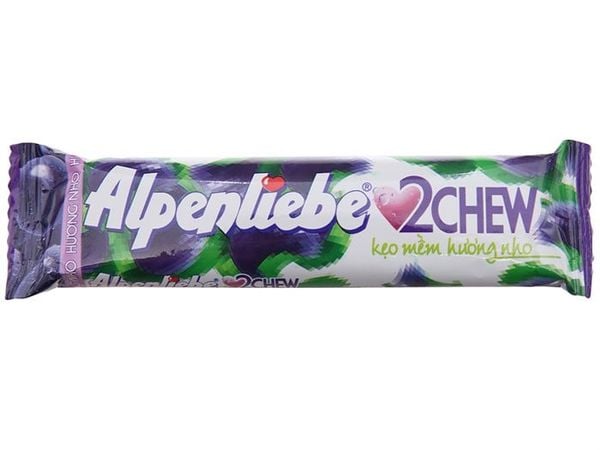 Kẹo Alpenliebe 2Chew nho 24.5g