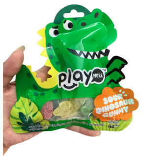 Kẹo dẻo Playmore con khủng long 64g