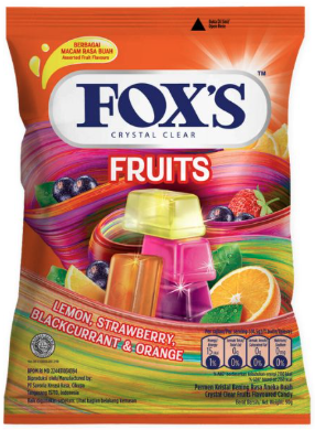 Kẹo Foxs berries hỗn hợp 90g