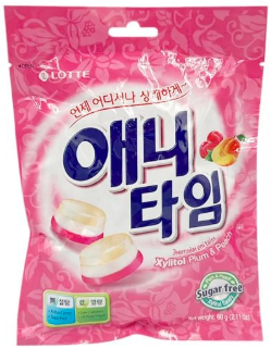 Kẹo Lotte Anytime mận đào 60g