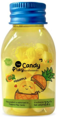 Kẹo PlayCandy vị dứa 22g