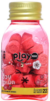 Kẹo Playmore xí muội hũ 22g