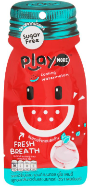 Kẹo the Playmore dưa hấu gói 12g