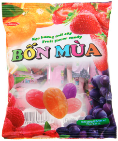 Kẹo trái cây bốn mùa 70g