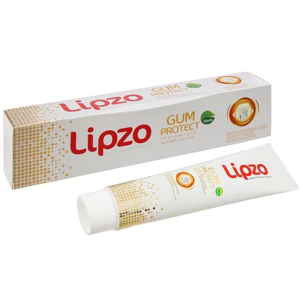 Kem đánh răng Lipzo gum protect thảo dược 185g