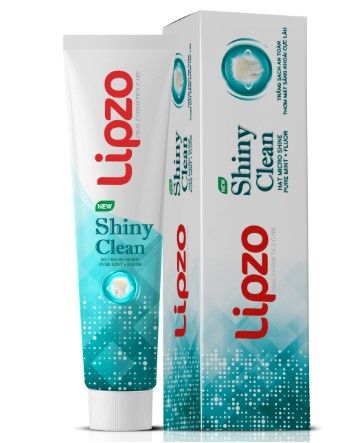 Kem đánh răng Lipzo shiny clean DLG 185g