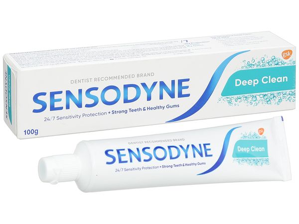 Kem đánh răng Sensodyne DeepClean 100g
