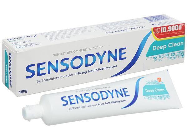 Kem đánh răng Sensodyne DeepClean 160g