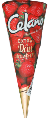 Kem Celano Cone Extra dâu 125ml