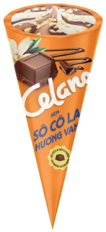 Kem Celano Cone vani&socola 110ml