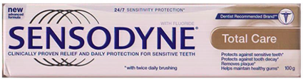 Kem đánh răng Sensodyne Total Care 100g