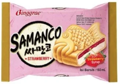 Kem sandwich hình cá dâu 150ml