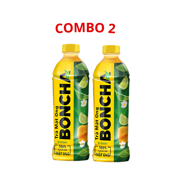 Combo-2 Trà BonCha mật ong chanh 450ml
