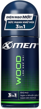 Lăn khử mùi Xmen Wood 50ml
