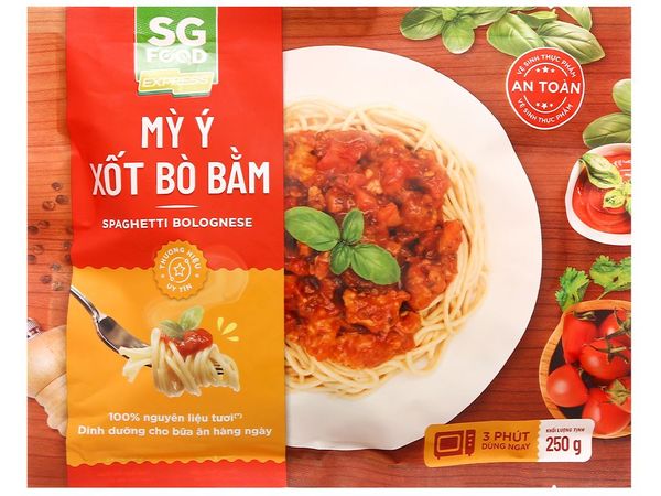 Mỳ ý sốt bò bằm 250g