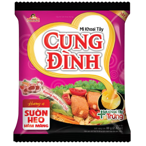 Mì Cung Đình vị Sườn Heo Hầm Măng 80g