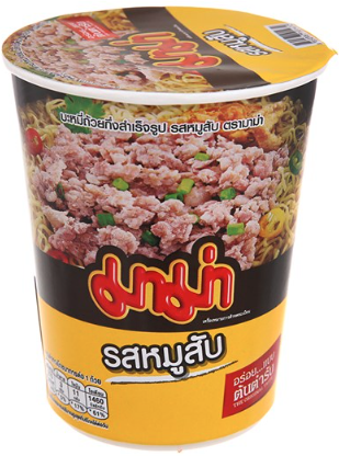 Mì Mama thịt bằm ly 60g